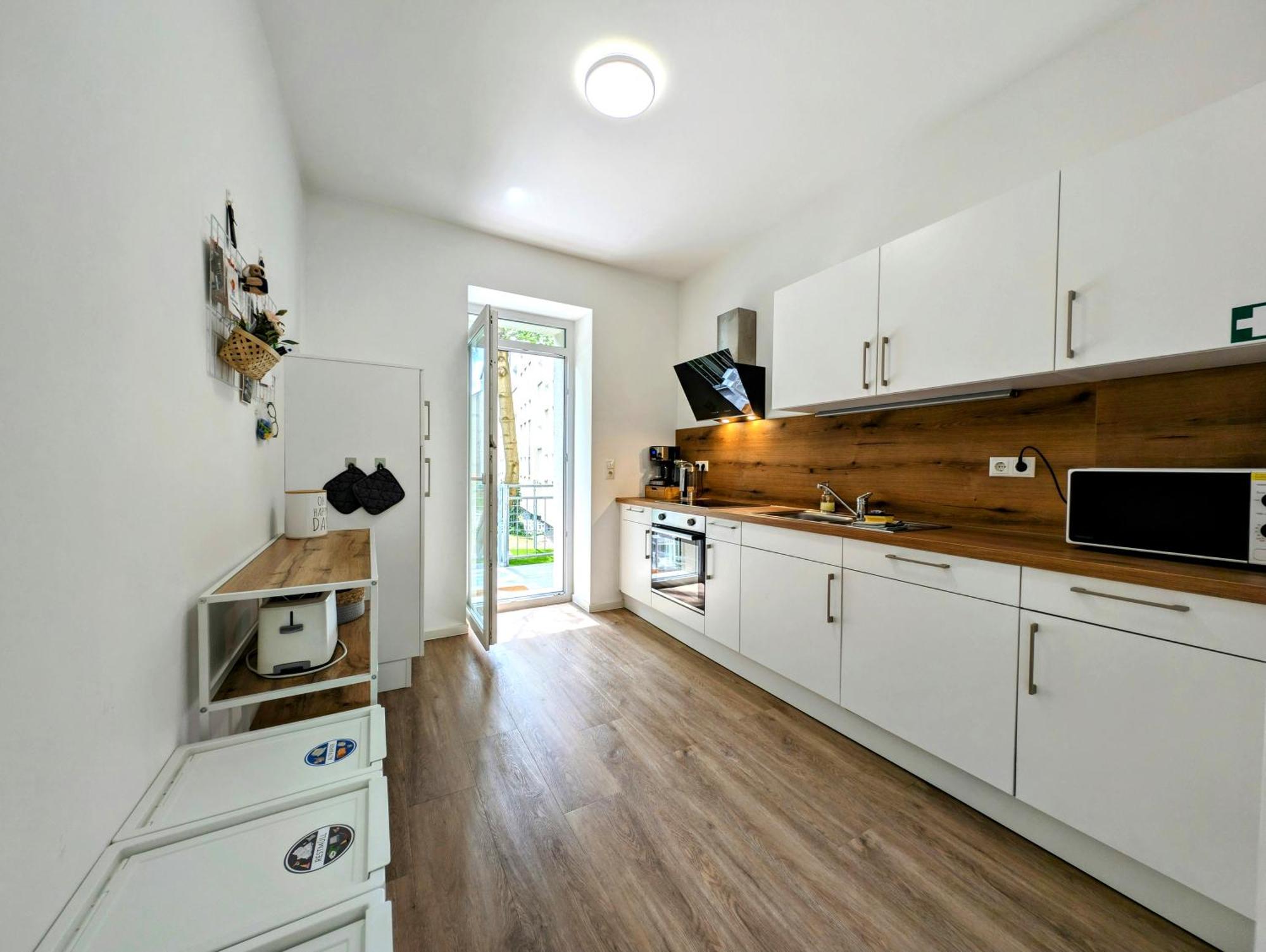 Bohnapartments - Altstadtoase - Balkon Und Garten - Wlan Erfurt Exteriér fotografie