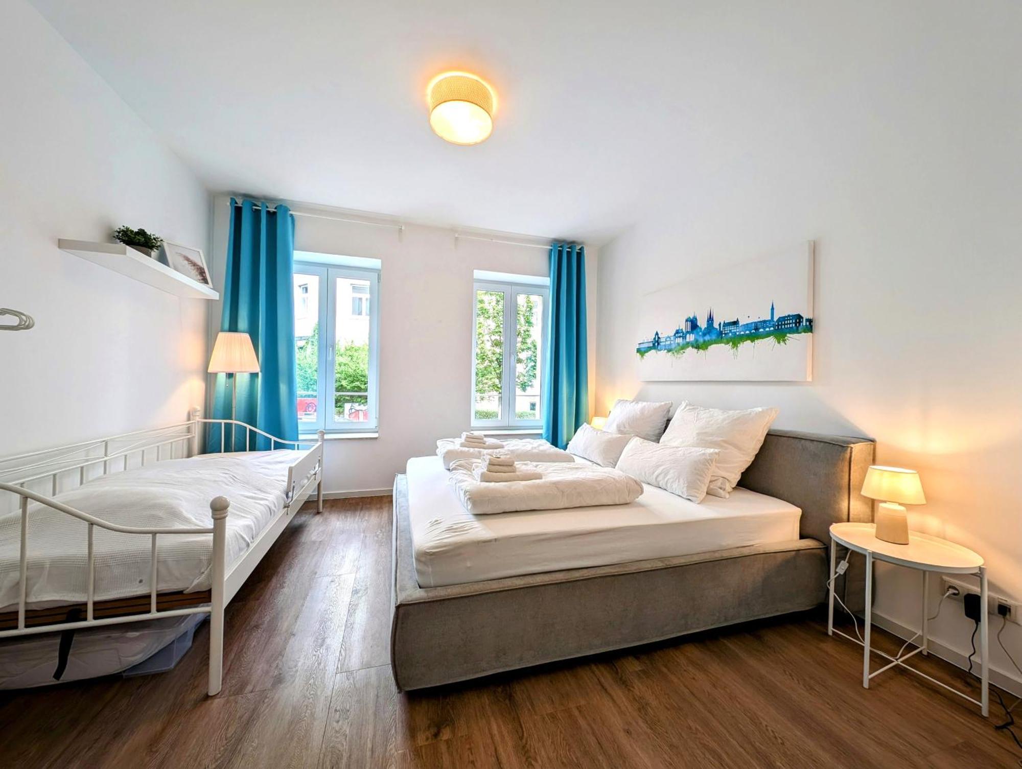 Bohnapartments - Altstadtoase - Balkon Und Garten - Wlan Erfurt Exteriér fotografie