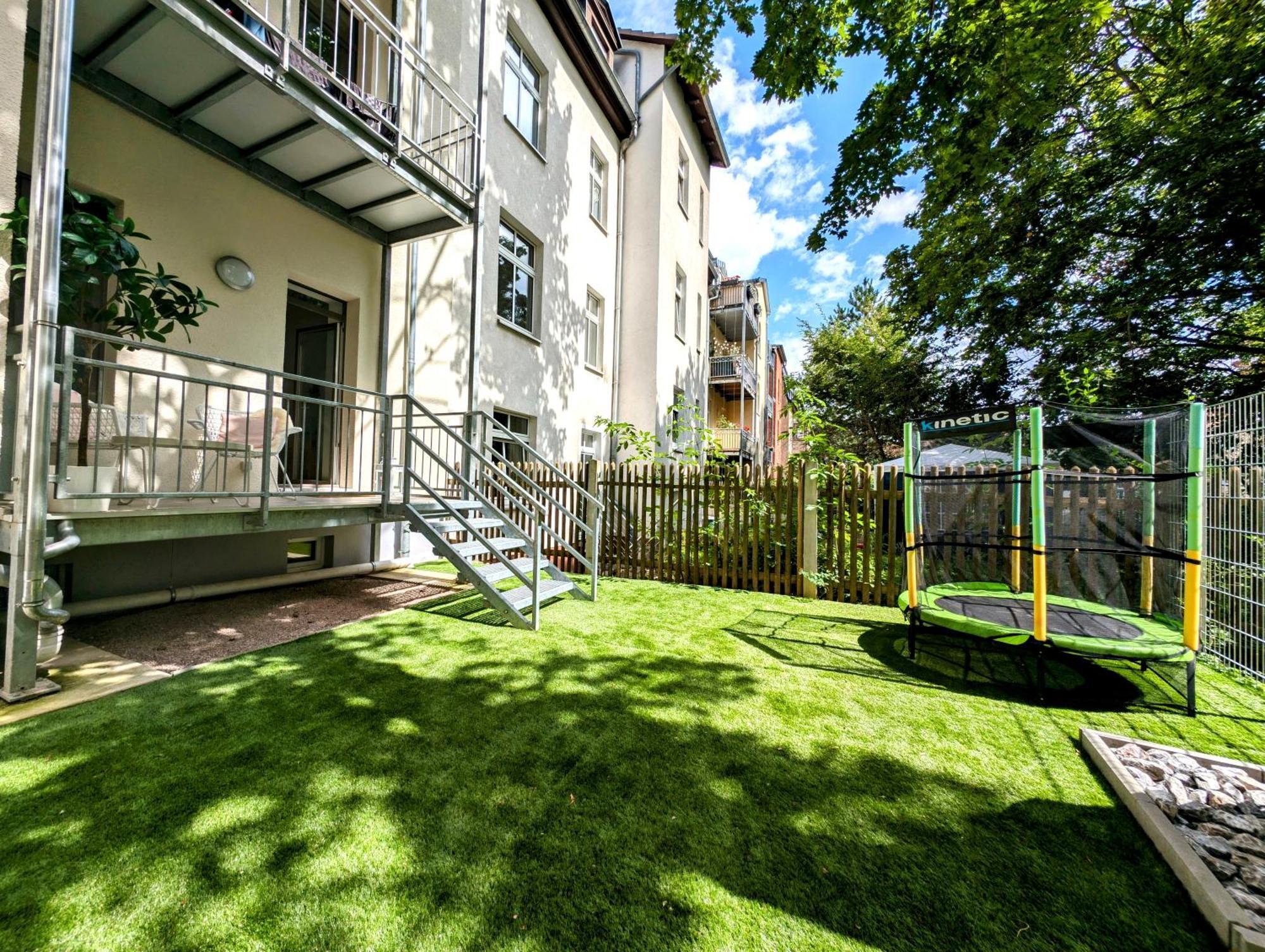 Bohnapartments - Altstadtoase - Balkon Und Garten - Wlan Erfurt Exteriér fotografie